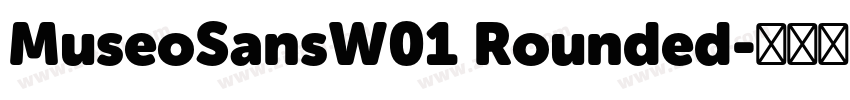 MuseoSansW01 Rounded字体转换